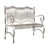 2-Sitzer Gartenbank Aus Schmiedeeisen Romantisch - Yacine