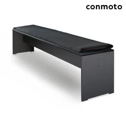 4-Sitzer Gartenbank Aus HPL Mit Bankauflage - Riva Bank