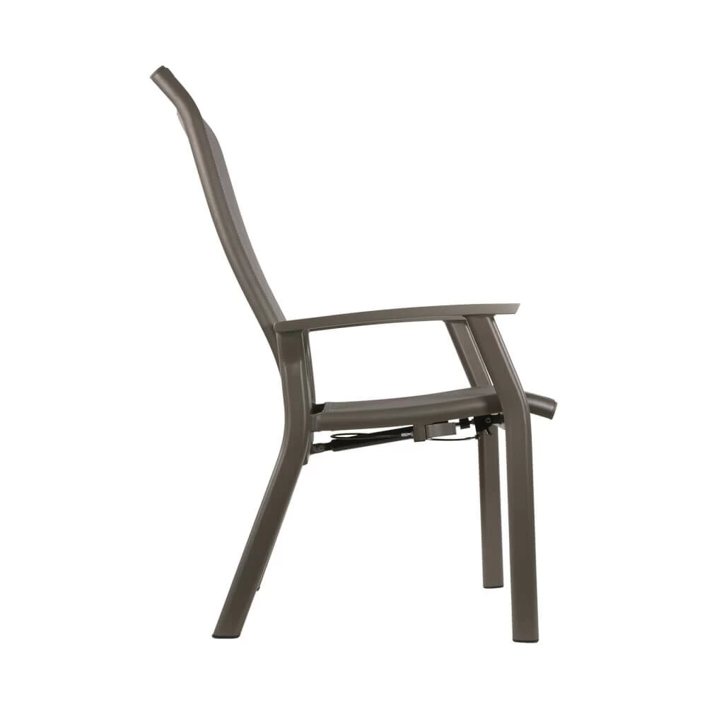 Alu Gartenstuhl Mit Verstellbarer Hochlehne - Vido Hochlehnerstuhl 2 Alu Gartenstuhl Mit Verstellbarer Hochlehne - Vido Hochlehnerstuhl – Bild 2