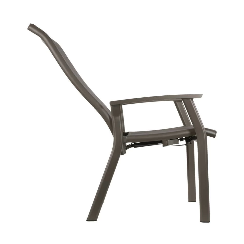 Alu Gartenstuhl Mit Verstellbarer Hochlehne - Vido Hochlehnerstuhl 3 Alu Gartenstuhl Mit Verstellbarer Hochlehne - Vido Hochlehnerstuhl – Bild 3