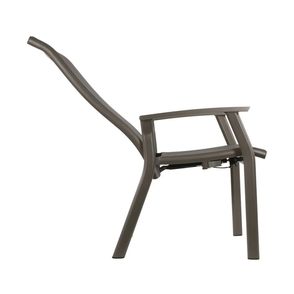 Alu Gartenstuhl Mit Verstellbarer Hochlehne - Vido Hochlehnerstuhl 4 Alu Gartenstuhl Mit Verstellbarer Hochlehne - Vido Hochlehnerstuhl – Bild 4