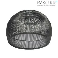 Alu Lampenschirm Für Den Garten - Anthrazit - Lampenschirm Isa