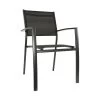 Anthrazit Garten Stapelstuhl Aus Aluminium - Stuhl Fiwo
