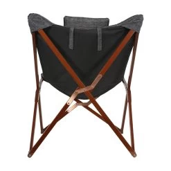 Anthrazit Schmetterlingsstuhl Für Den Balkon Mit Holzgestell - Taorina -Gartenwelt Geschaft anthrazit schmetterlingsstuhl fuer den balkon mit holzgestell taorina6