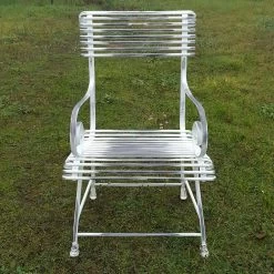 Antiker Gartenstuhl Aus Metall Nostalgisch - Caline 7 Antiker Gartenstuhl Aus Metall Nostalgisch - Caline -Gartenwelt Geschaft antiker gartenstuhl aus metall nostalgisch caline3