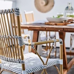 Ausgefallener Gartenstuhl Aus Alu Rattan Mit Armlehnen - Gartensessel Levi 7 Ausgefallener Gartenstuhl Aus Alu Rattan Mit Armlehnen - Gartensessel Levi -Gartenwelt Geschaft ausgefallener gartenstuhl aus alu rattan mit armlehnen gartensessel levi4