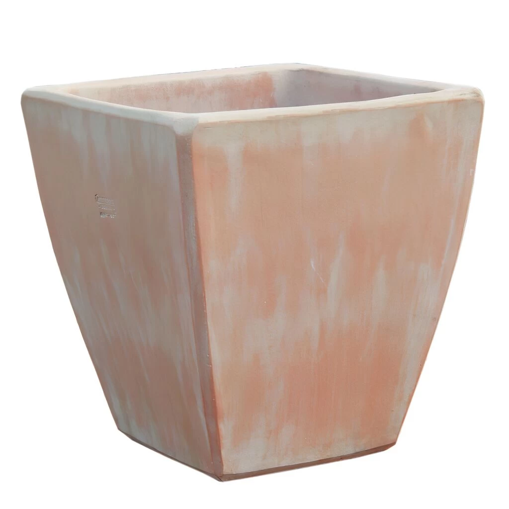 Blumenkübel Eckig - Steinzeug Frostsicher - Terrakotta Modern - Klythia Terra Hell 1 Blumenkübel Eckig - Steinzeug Frostsicher - Terrakotta Modern - Klythia Terra Hell