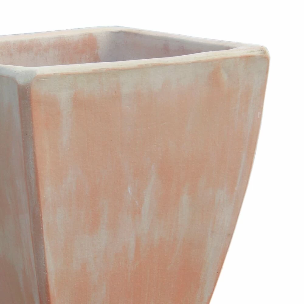 Blumenkübel Eckig - Steinzeug Frostsicher - Terrakotta Modern - Klythia Terra Hell 2 Blumenkübel Eckig - Steinzeug Frostsicher - Terrakotta Modern - Klythia Terra Hell – Bild 2