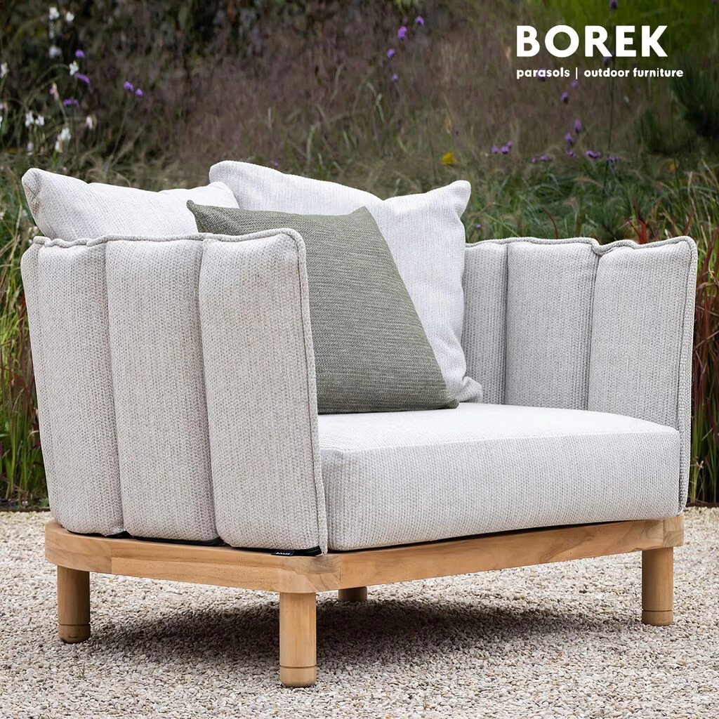 Borek Garten Loungesessel Inklusive Sitz- Und Dekokissen - Verschiedene Farben - Softline Loungechair 1 Borek Garten Loungesessel Inklusive Sitz- Und Dekokissen - Verschiedene Farben - Softline Loungechair