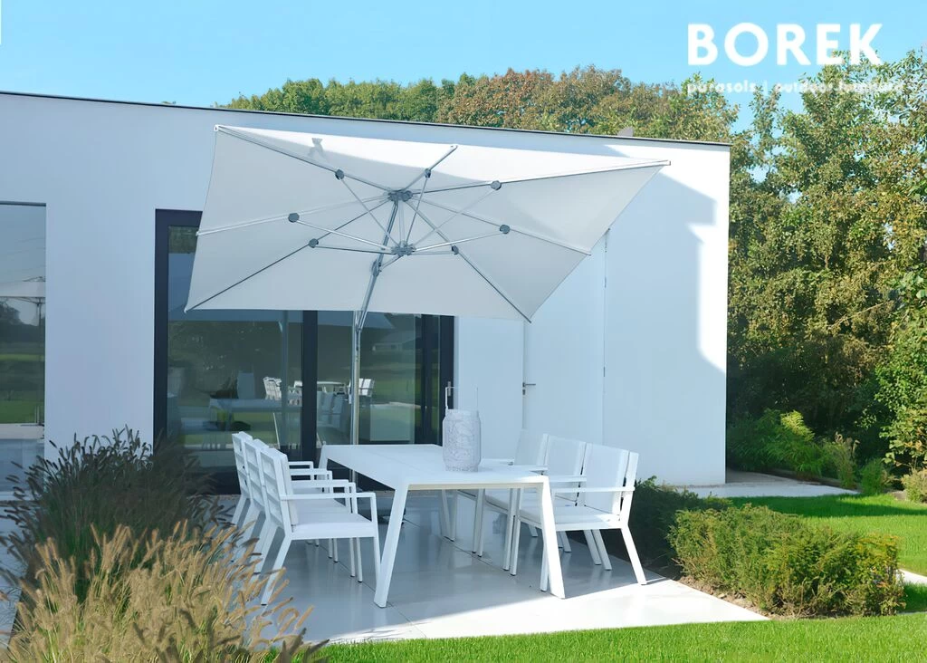 Borek Gartenstuhl Aus Aluminium - Modern - Weiß - Outdoor - Viking Stuhl 5 Borek Gartenstuhl Aus Aluminium - Modern - Weiß - Outdoor - Viking Stuhl – Bild 5