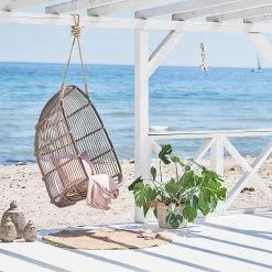 Brauner Geflecht-Hängesessel Für Den Garten Aus Alu Rattan - Hängesessel Erla 9 Brauner Geflecht-Hängesessel Für Den Garten Aus Alu Rattan - Hängesessel Erla -Gartenwelt Geschaft brauner geflecht haengesessel fuer den garten aus alu rattan haengesessel erla5