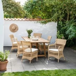 Brauner Outdoor Geflechtstuhl Mit Rückenlehne - Gartenstuhl Fritzi -Gartenwelt Geschaft brauner outdoor geflechtstuhl mit rueckenlehne gartenstuhl fritzi6