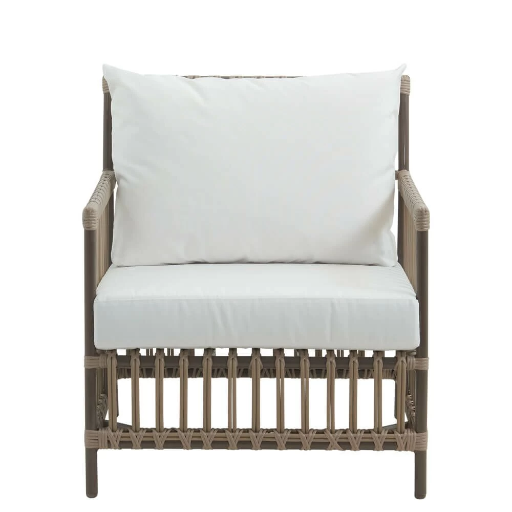 Brauner Outdoor Loungechair Aus Alu Rattan Für Die Sitzecke - Loungechair Caya 2 Brauner Outdoor Loungechair Aus Alu Rattan Für Die Sitzecke - Loungechair Caya – Bild 2