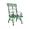 Breiter Gartenstuhl Antik Aus Schmiedeeisen - Rostfrei - Chorano