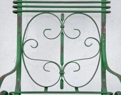 Breiter Gartenstuhl Antik Aus Schmiedeeisen - Rostfrei - Chorano -Gartenwelt Geschaft breiter gartenstuhl antik aus schmiedeeisen rostfrei chorano3