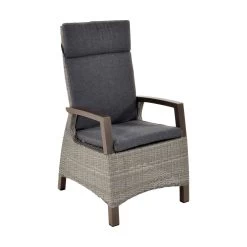 Dining-Sessel Mit Verstellbarer Rückenlehne Aus Polyrattan - Dining Thema