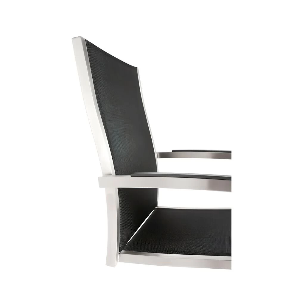 Edler Garten Freischwing-Stuhl Aus Edelstahl - Lucidum Gartenstuhl 2 Edler Garten Freischwing-Stuhl Aus Edelstahl - Lucidum Gartenstuhl – Bild 2