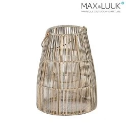 Elegante Laterne Zum Aufstellen Oder Hängen Für Den Garten Mit Glaseinsatz - Mace Laterne