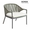 Eleganter Loungesessel Mit Kissen Für Den Garten Aus Aluminium - Borek - Madeira Loungesessel
