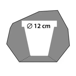 Elegantes Pflanzgefäß Aus Beton - Eckig - Mit Farbe - Mirakoma -Gartenwelt Geschaft elegantes pflanzgefaess aus beton eckig mit farbe mirakoma6