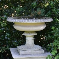 Englische Steinvase Steinguss - Turdor Hall -Gartenwelt Geschaft englische steinvase steinguss turdor hall3