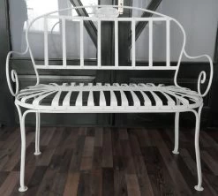 Französische Sitzbank Für Den Garten Antik - Mareva -Gartenwelt Geschaft franzoesische sitzbank fuer den garten antik mareva3