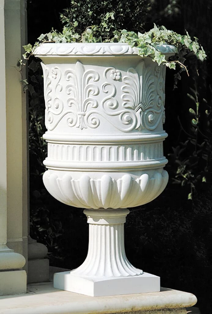 Garten Blumenamphore Antik - Odell Castle 2 Garten Blumenamphore Antik - Odell Castle – Bild 2