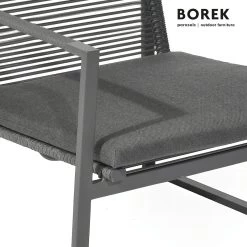 Garten Loungesessel Von Borek - Aluminium - Inkl. Sitzkissen - Grau - Andria Klubsessel -Gartenwelt Geschaft garten loungesessel von borek aluminium inkl sitzkissen grau andria klubsessel3