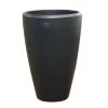 Garten Pflanzgefäß Hoch - Anthrazit - Steinzeug Frostfest Kaufen - Elektra Niger