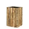 Garten Pflanzkübel Aus Holz Mit Kunststoff Einsatz - Telde