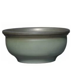 Garten Pflanztrog Aus Steinzeug - Grün - Winterfest - Rund - Pleione Tropu