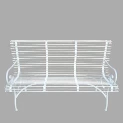 Garten Sitzbank 3-Sitzer Aus Schmiedeeisen - Lorine