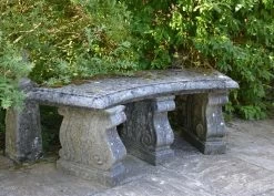 Garten Steinbank Rund - Brighton Hall -Gartenwelt Geschaft garten steinbank rund brighton hall3