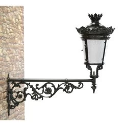 Garten Wandlaterne Aus Gusseisen - Nostalgisch - Delfio
