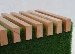 Gartenbank Mit Kasten - Holz, GFK & Kunstrasen - Grün - Feodor -Gartenwelt Geschaft gartenbank mit kasten holz gfk kunstrasen gruen feodor6