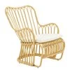 Gartensessel Für Die Lounge Aus Alu Rattan In Der Farbe Hellbraun - Gartensessel Fillip