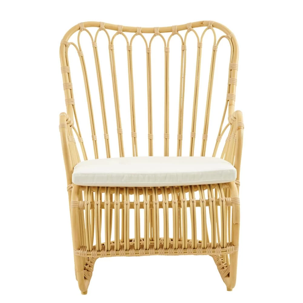 Gartensessel Für Die Lounge Aus Alu Rattan In Der Farbe Hellbraun - Gartensessel Fillip 2 Gartensessel Für Die Lounge Aus Alu Rattan In Der Farbe Hellbraun - Gartensessel Fillip – Bild 2