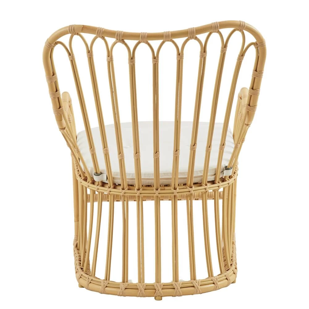 Gartensessel Für Die Lounge Aus Alu Rattan In Der Farbe Hellbraun - Gartensessel Fillip 4 Gartensessel Für Die Lounge Aus Alu Rattan In Der Farbe Hellbraun - Gartensessel Fillip – Bild 4