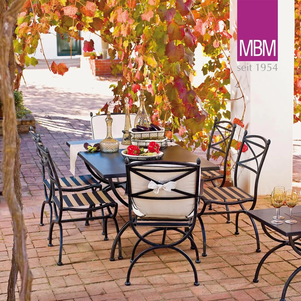 Gartenstuhl Antik Ohne Armlehnen - MBM - Metall/Eisen - Stuhl Medici 3 Gartenstuhl Antik Ohne Armlehnen - MBM - Metall/Eisen - Stuhl Medici – Bild 3