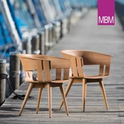 Gartenstuhl Aus Resysta - Skandinavisches Design - MBM - Sessel Nordlicht -Gartenwelt Geschaft gartenstuhl aus resysta skandinavisches design mbm sessel nordlicht3