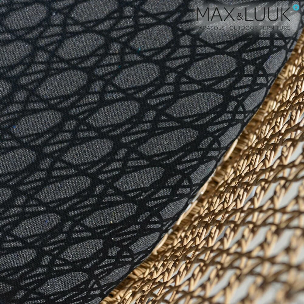 Gartenstuhl Mit Ausgefallen Umflochtener Sitzschale Von Max & Luuk - Charlie Stuhl 2 Gartenstuhl Mit Ausgefallen Umflochtener Sitzschale Von Max & Luuk - Charlie Stuhl – Bild 2