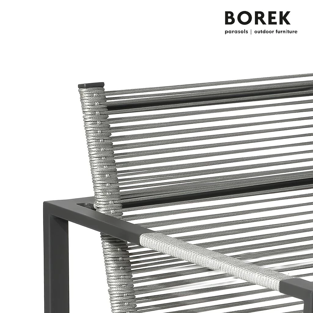 Gartenstuhl Von Borek - Modern - Aluminium - Grau - Andria Gartenstuhl 2 Gartenstuhl Von Borek - Modern - Aluminium - Grau - Andria Gartenstuhl – Bild 2