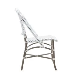 Geflechtstuhl Für Den Garten Mit Aluminium Gestell - Stapelbar - Gartenstuhl Risa -Gartenwelt Geschaft geflechtstuhl fuer den garten mit aluminium gestell stapelbar gartenstuhl risa3