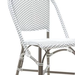 Geflechtstuhl Für Den Garten Mit Aluminium Gestell - Stapelbar - Gartenstuhl Risa -Gartenwelt Geschaft geflechtstuhl fuer den garten mit aluminium gestell stapelbar gartenstuhl risa4