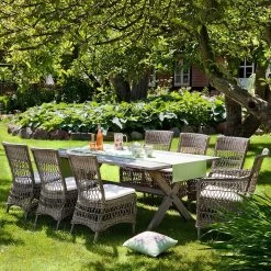 Geflochtener Gartenstuhl Mit Rückenlehne In Antikgrau - Gartenstuhl Fritzi -Gartenwelt Geschaft geflochtener gartenstuhl mit rueckenlehne in antikgrau gartenstuhl fritzi3