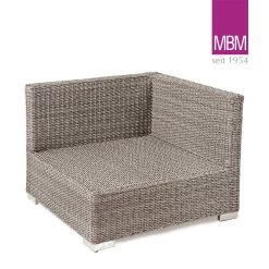 Geflochtenes Lounge-Eckmodul Für Den Garten Von MBM - Eckmodul Bellini