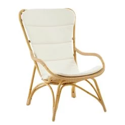 Gemütlicher Gartensessel Aus Aluminium In Hellbraun - Gartensessel Elina