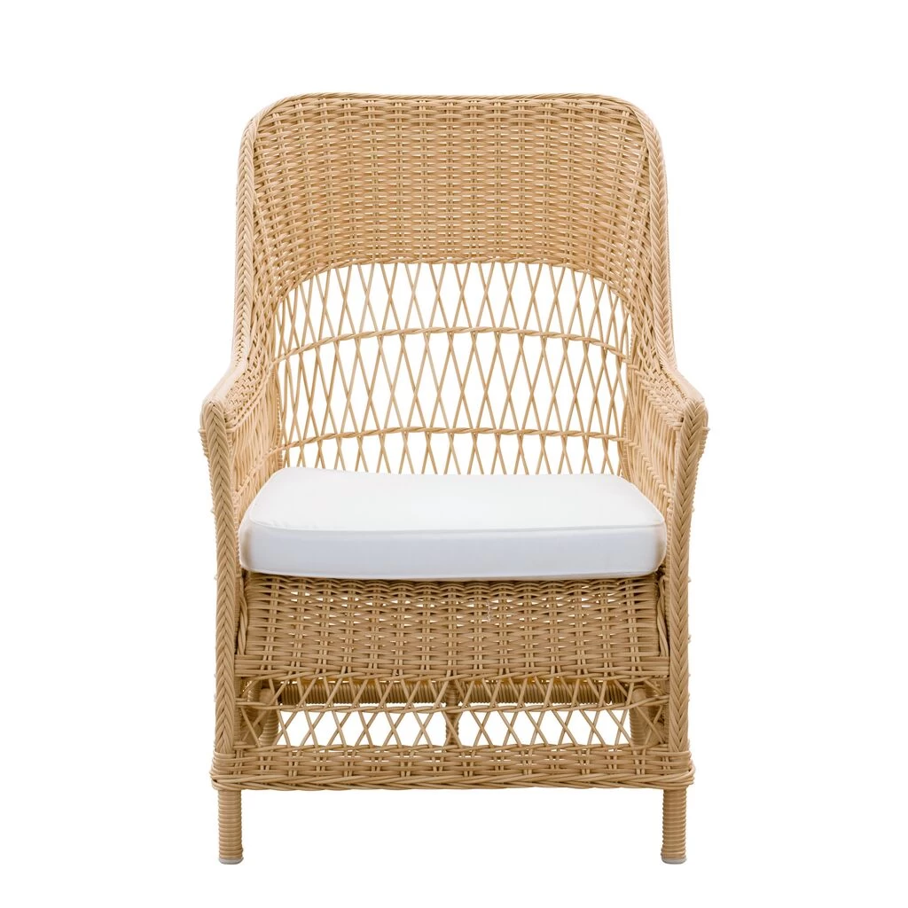 Gemütlicher Geflechtsessel In Rattan Optik Für Den Outdoor Gebrauch - Sessel Anike 3 Gemütlicher Geflechtsessel In Rattan Optik Für Den Outdoor Gebrauch - Sessel Anike – Bild 3