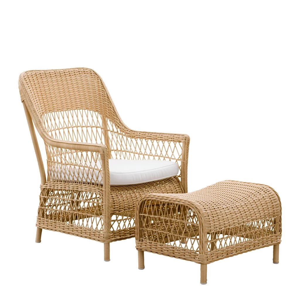 Gemütlicher Geflechtsessel In Rattan Optik Für Den Outdoor Gebrauch - Sessel Anike 7 Gemütlicher Geflechtsessel In Rattan Optik Für Den Outdoor Gebrauch - Sessel Anike – Bild 7