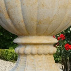 Große Stein Gartenamphore - Goethe Amphore -Gartenwelt Geschaft grosse stein gartenamphore goethe amphore3